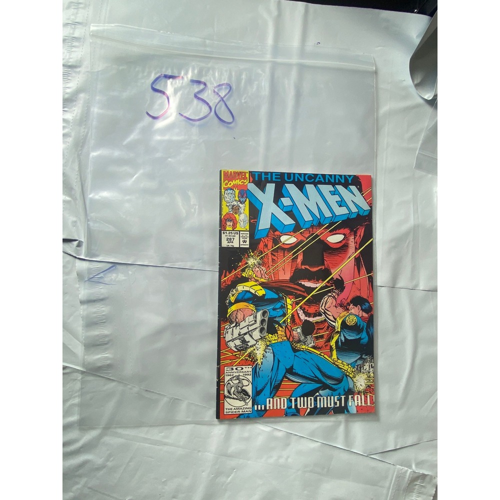 The Uncanny X Men Comic Book 287 Marvel 1992 30th Anniversary Cyclops